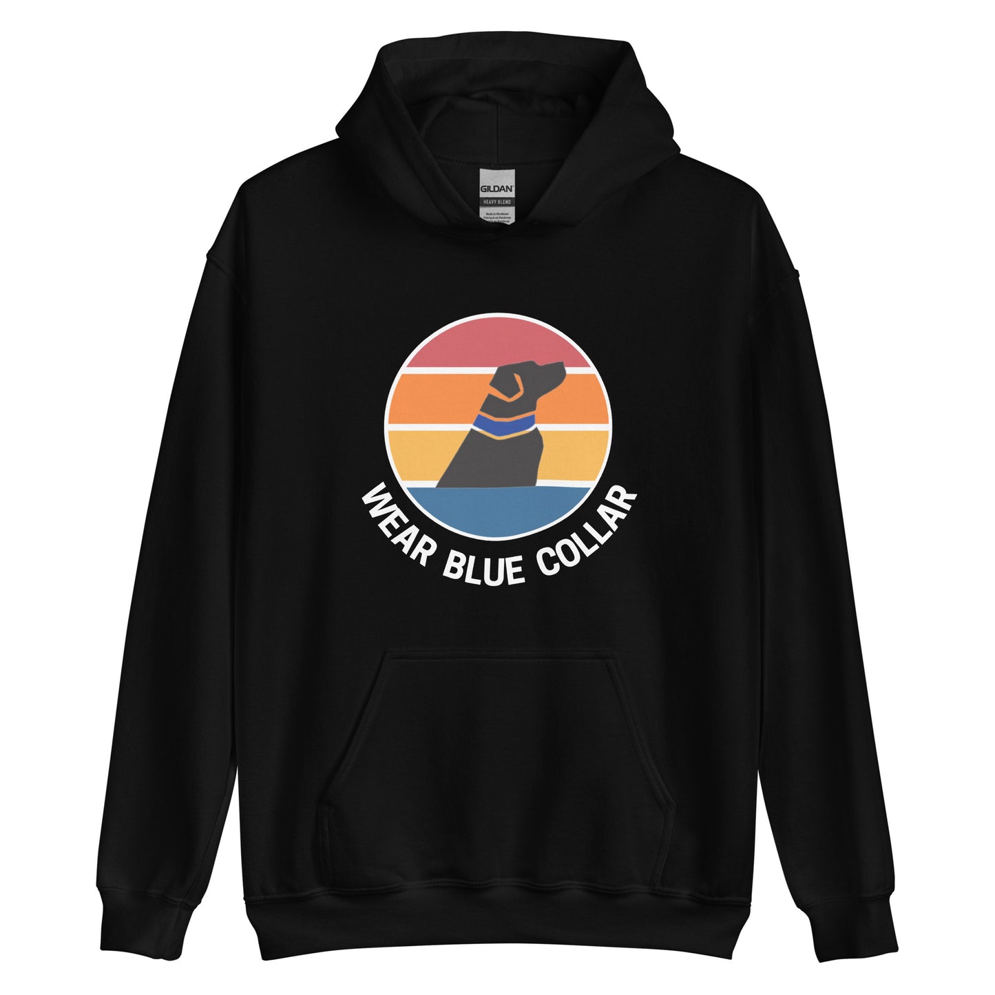 Wear Blue Collar Logo Hoodie