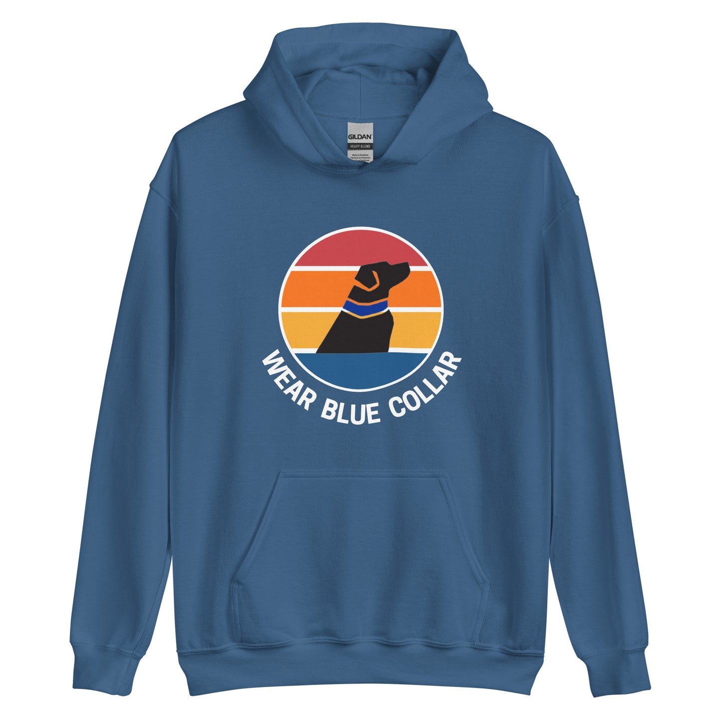 Wear Blue Collar Logo Hoodie