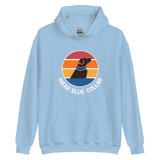 Wear Blue Collar Logo Hoodie